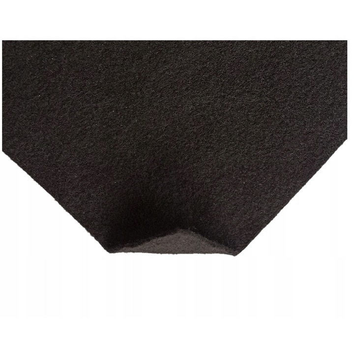 Fetru, Tesatura din pasla moale, Taphiceros, pentru Decoratiunicreative, Auto, DIY, Culoare Negru, Dimensiune 2000 cm x 150 cm