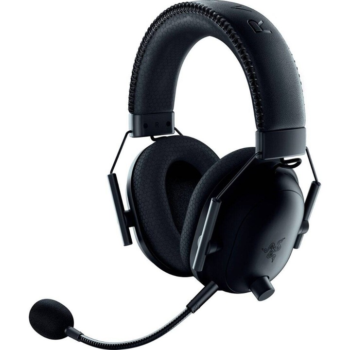 Безжични геймърски слушалки Razer BlackShark V2 Pro за PlayStation, Bluetooth 5.2, 70 часа живот на батерията, пасивно шумопотискане, Tempest 3D Audio PS5™ Black