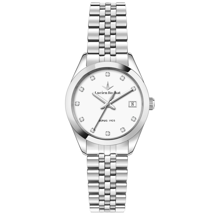 Ceas dama Lucien Rochat R0453114510 Quartz Argintiu