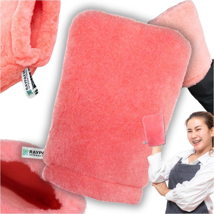 Manusa, Raypath, Pink M, Tehnologie Nano Silver, Antialergic, Protectia Mediului, 15 x 22 cm, Roz