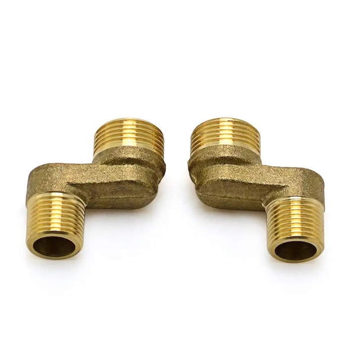 Комплект санитарни кранове, 2 бр, 1/2 x 3/4, H 46 mm