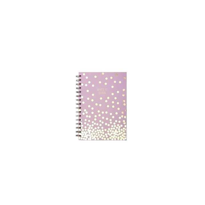 Diktáló füzet spirállal, 21 x 14 cm