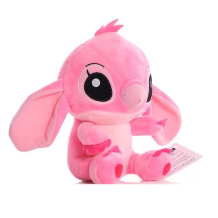 Jucarie de plus Angel din faimosul desen animat, Lilo si Stich, confectionata din plus moale, inaltime 25 cm, coshop®