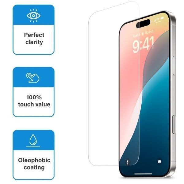 Husa si Folie Protectie pentru iPhone 16 Pro Max, TPU, Protectie si pentru Camera, MagSafe, Anti-Alunecare, Anti-Galbenire, Transparenta cu Margine Neagra