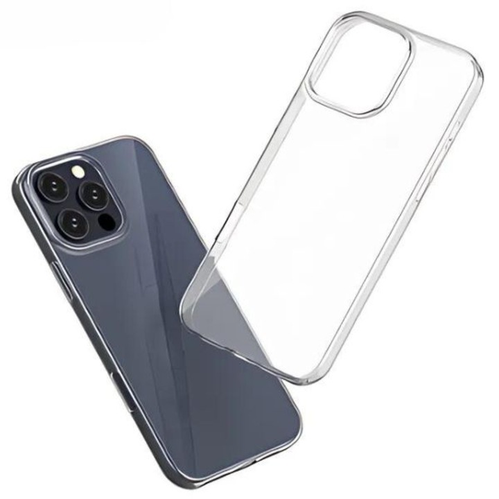 Husa Flexibia pentru iPhone 16 Pro Max, Clear View, Silicon, Grosime 2 mm, Anti-Alunecare, Anti-Galbenire, Transparenta