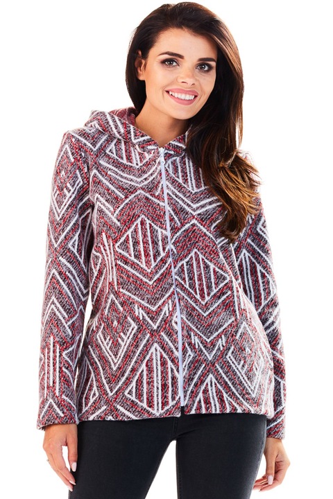 Jacheta InfiniteYou poliester rosu, Rosu