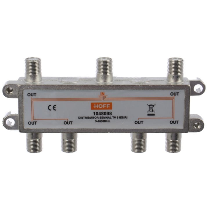 TV jelelosztó, Hoff, 6 kimenet
