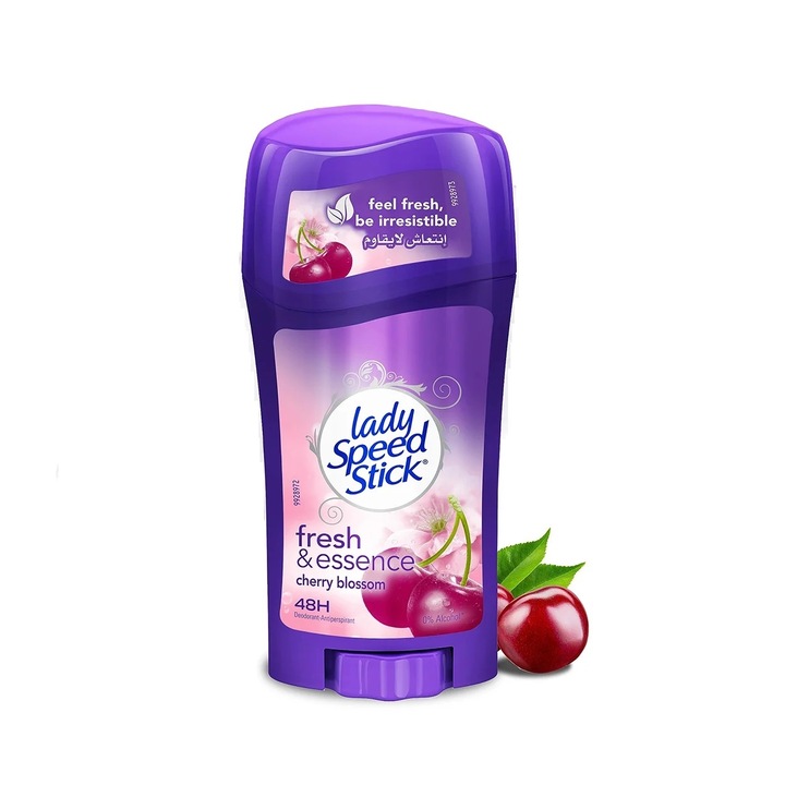 Deodorant antiperspirant solid Lady Speed Stick cherry blossom 48h, 65 g