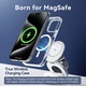 Кейс за iPhone 14 Pro max с Magsafe зареждане, Прозрачен