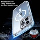 Кейс за iPhone 14 Pro max с Magsafe зареждане, Прозрачен