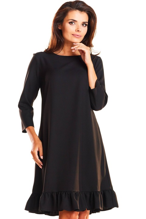 Rochie dama InfiniteYou, Poliester, M185 - Neagra -, S INTL