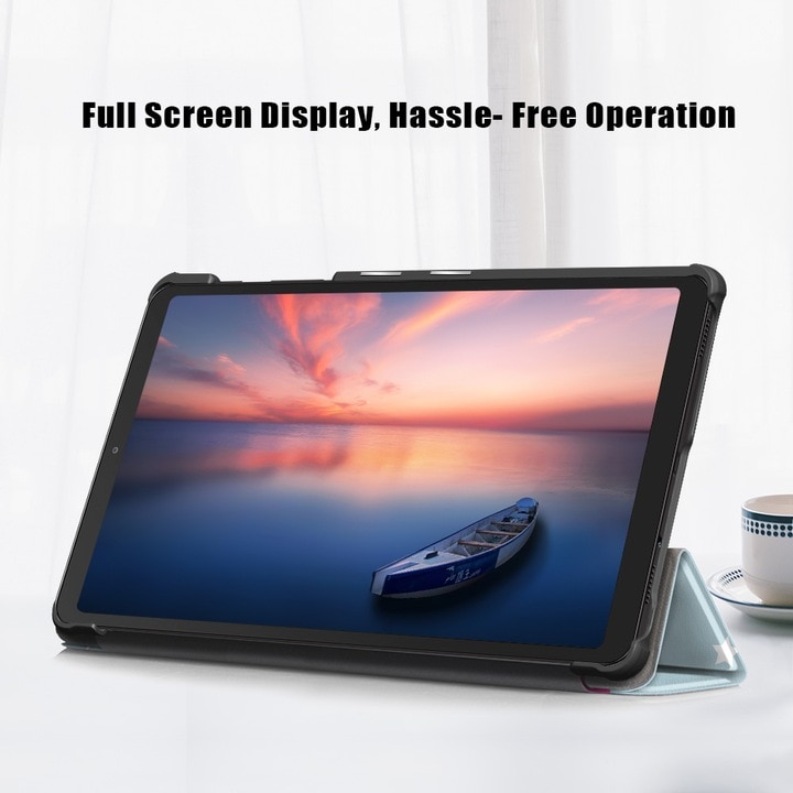 Husa tableta pentru Samsung Galaxy Tab A7 2020 T500/T505, 10.4, protectie completa, cu functie stand, VIENOD, albastru deschis