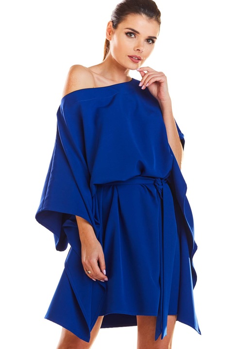 Rochie dama InfiniteYou, Poliester, M196 - Albastru -, One Size INTL