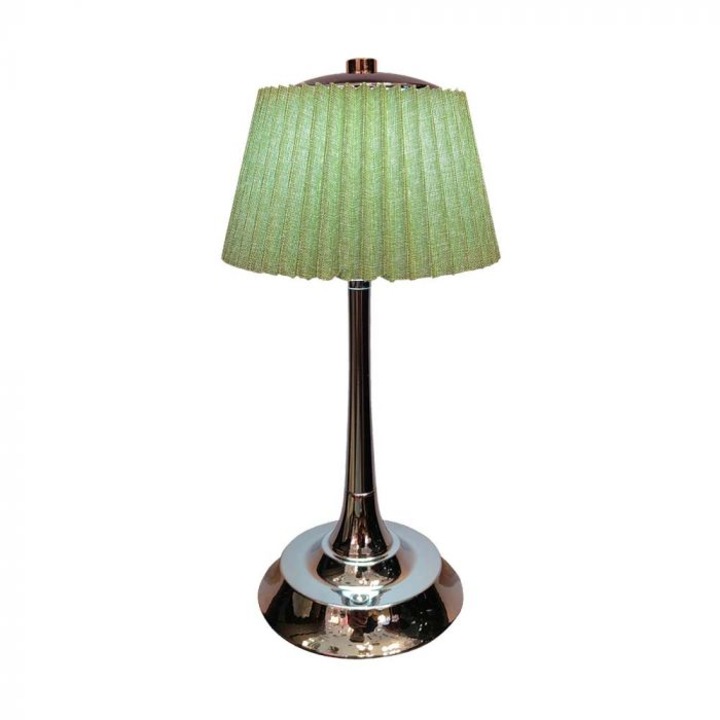 Lampa led masa 1.5w 3in1 dimabil - verde/crom