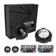 Set 2 difuzoare auto dedicate BMW sistem component RECOIL, 50W RMS, 91dB, 10 cm, negru