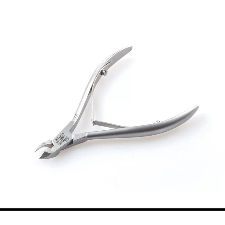 Щипка за кожички 7 мм дължина на острието 10 см неръждаема стомана с обикновена пружина