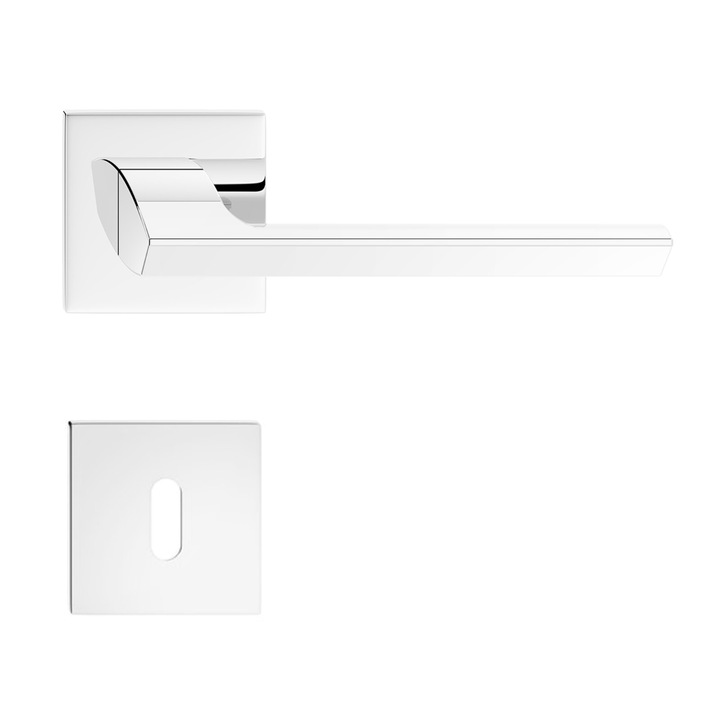 Maner usa QUANTA FIT rozeta cheie crom lucios