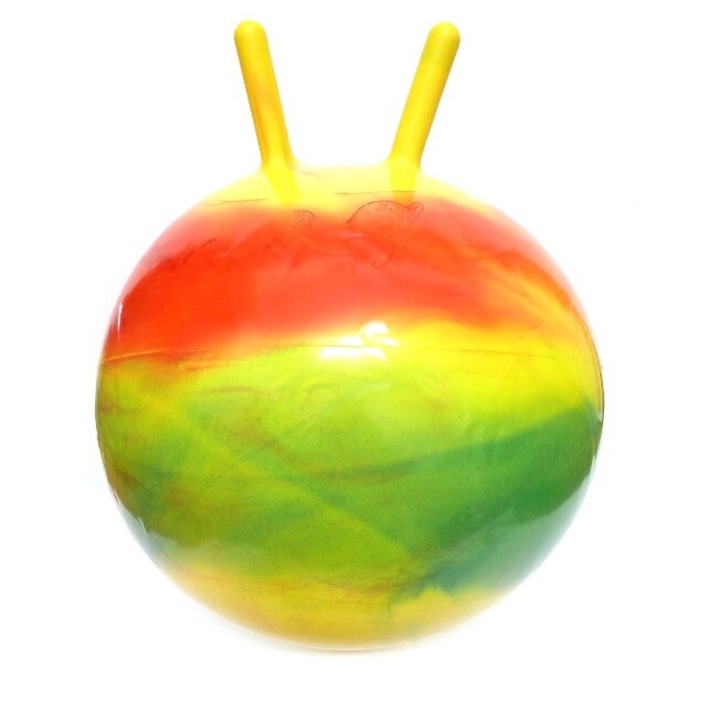 Fogantyús labda gyerekeknek, ARPAX, többszínű, 55 cm-es