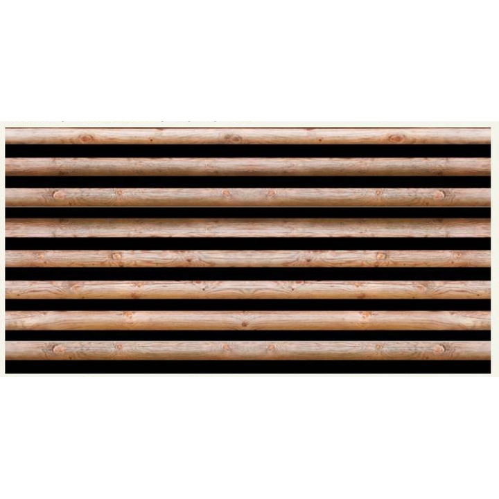 EPS dísztábla, világos fa hatású, 100x50x2 cm