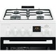 Aragaz Electrolux LKK560232W, Mixt, 4 arzatoare, Aprindere integrata, SteamBake, AirFry, Timer electronic, Grill, 50 cm, Clasa A, Alb