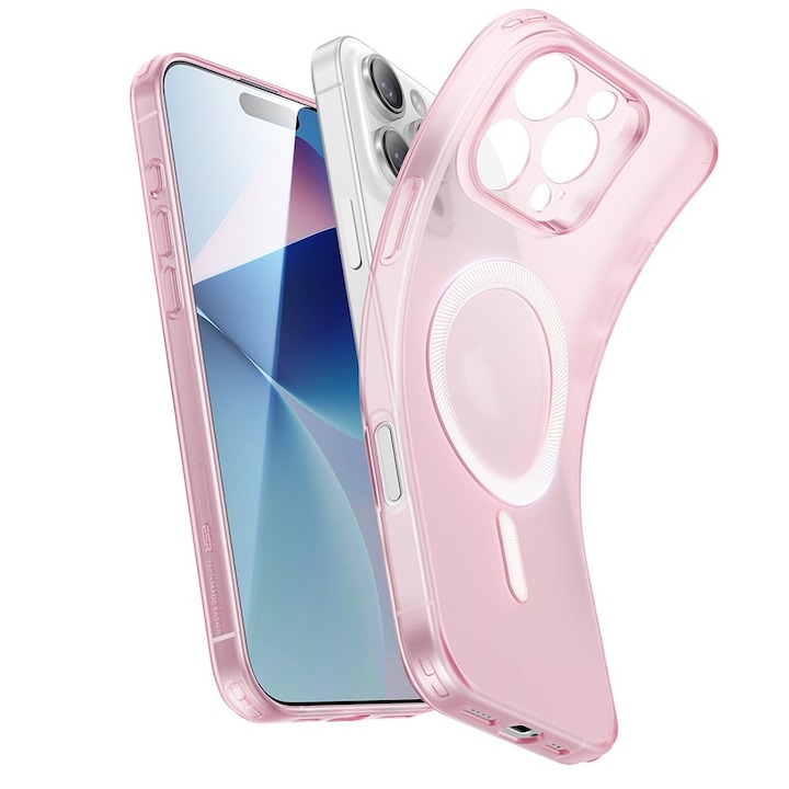 ΠΠ΅ΠΉΡ Π·Π° iPhone 16 Pro - ESR Zero HaloLock - Frosted Pink