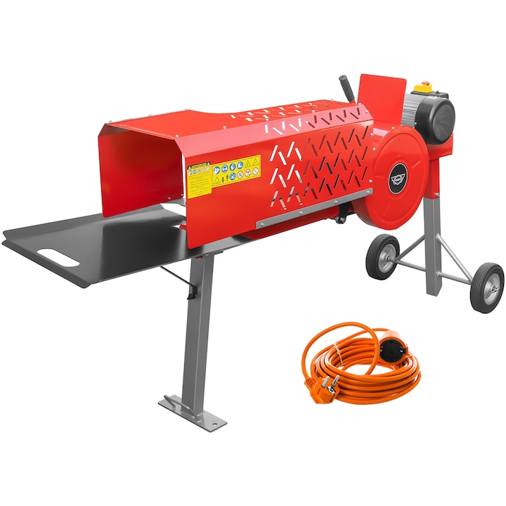 Despicator cinetic HECHT 6910, pentru lemne, putere 1800W, presiune 10t, lungime busteni 15-52 cm, diametru bustean 5-30 cm, prelungitor cu fir 10m