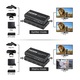 Адаптер 2x2 HDMI Matrix 2 In 2 изход HDMI Switch Splitter 2X2 4K 3D 1080P с дистанционно управление, черен, RiKbo®