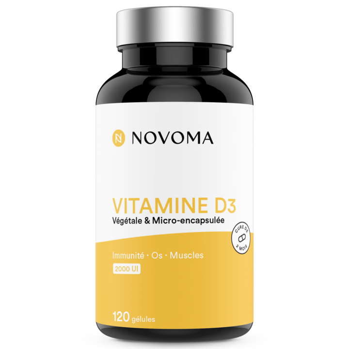 Vitamina D3, Novoma, 120 capsule