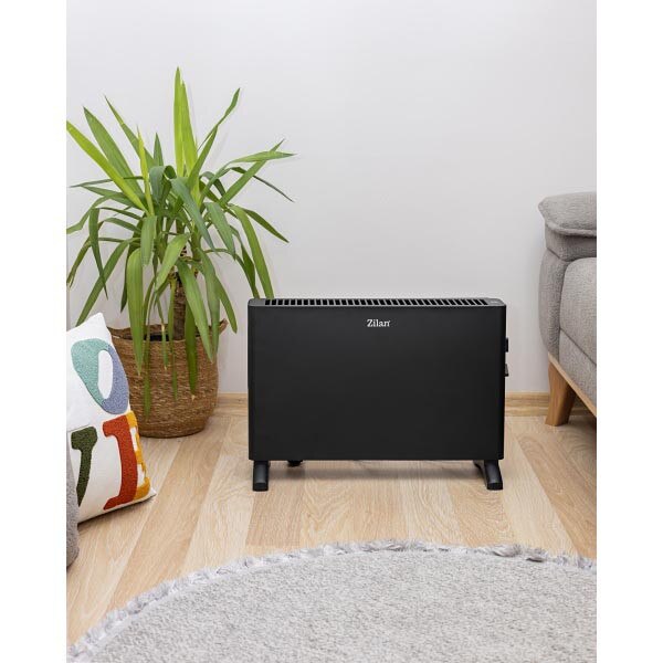 Convector electric, 2 trepte de viteza 1250W-2000W, termostat