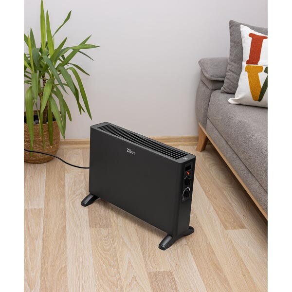 Convector electric, 2 trepte de viteza 1250W-2000W, termostat
