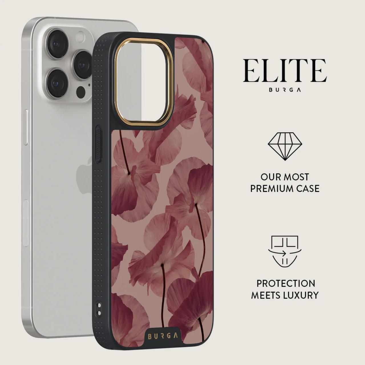 Husa Burga Elite Tender Kiss compatibila cu iPhone 15 Pro