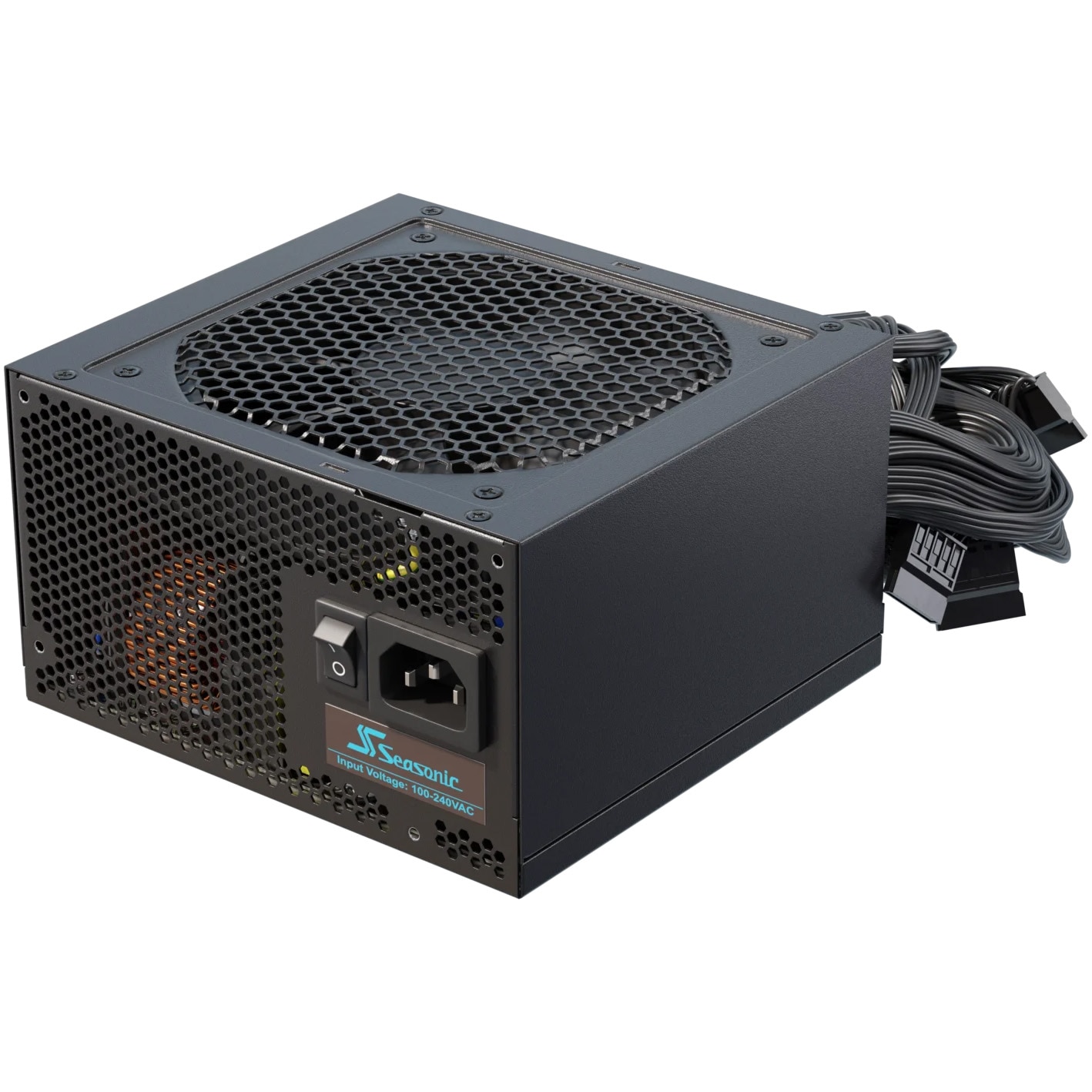 Sursa Seasonic G12 GC-650 (2024), 80+ Gold, Cabluri fixe, 650W