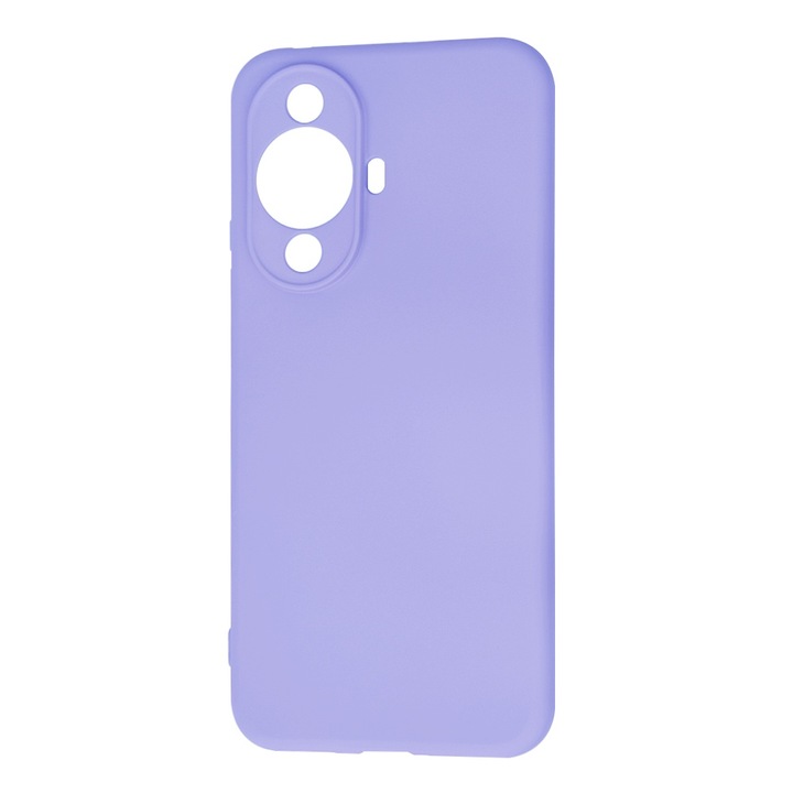 Калъф за Huawei nova 11/nova 12s, SoftFlex, I60, Canvas, светло лилав