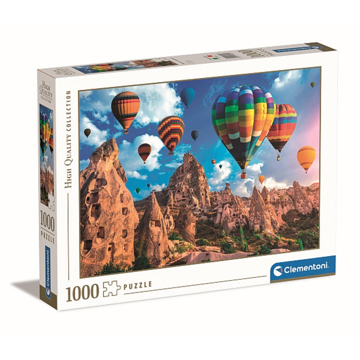 Clementoni: High Quality Collection, Hőlégballonok Kappadókiában - 1000 darabos puzzle