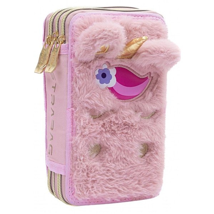 Unikornis felszerelt 3 emeletes tolltartó - Fluffy Unicorn (503024085)