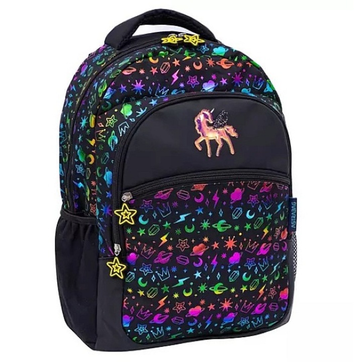 Astra unikornisos iskolatáska, hátizsák - Golden Unicorn