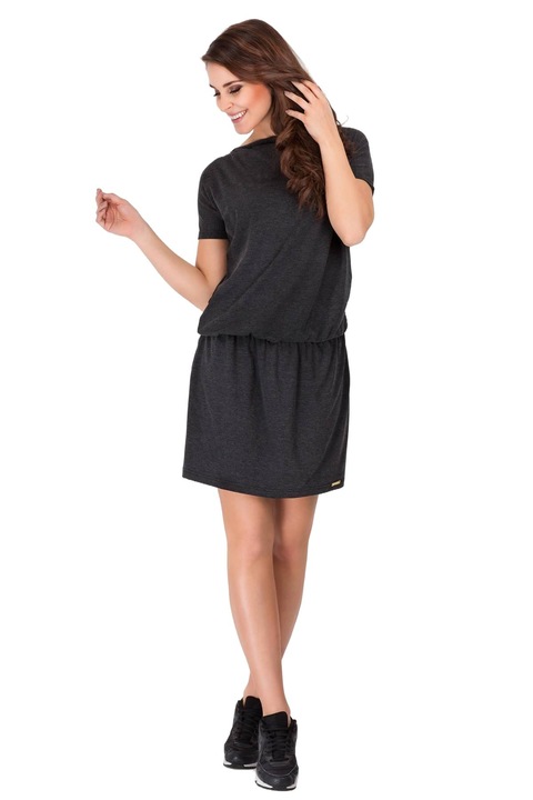 Rochie A093, Awama, Viscoza/Elastan, Grafit