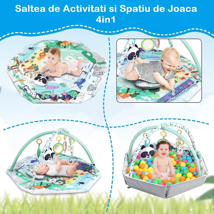 Jucarii senzoriale PlayBebe Panda