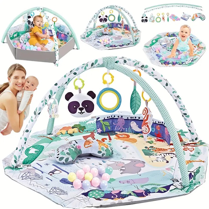 Saltea activitati PlayBebe Panda 4in1