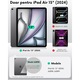 Folie din sticla cu textura de hartie Gelle pentru Apple iPad Air 13" (2024/2025) M2/M3, ideala pentru desenat/scris, mata, anti-reflexie