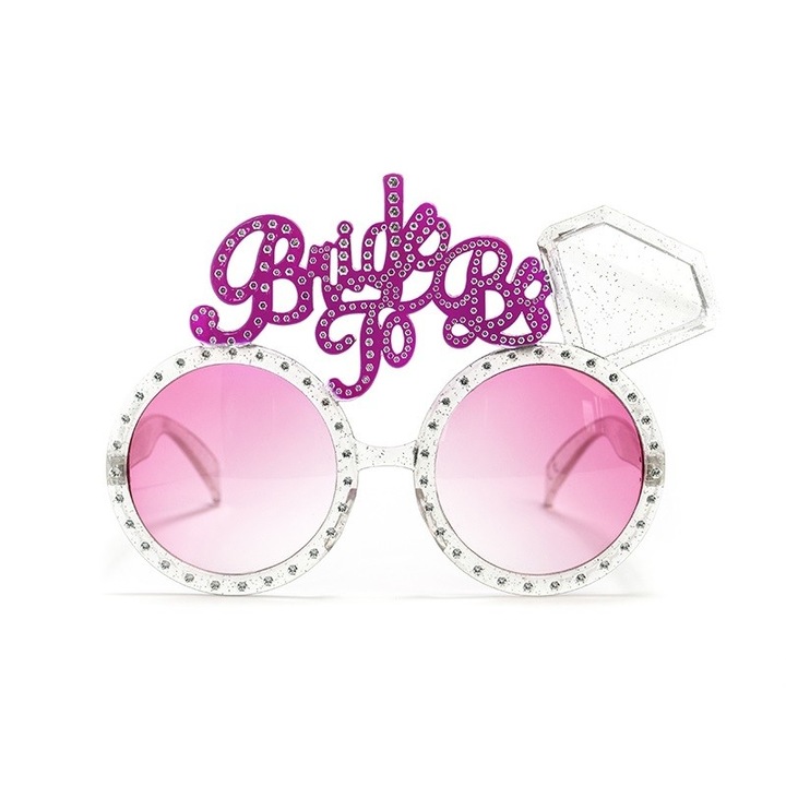 Декоративни чаши, Cyrax, Сватбена тема, Модел на бъдеща булка, Пластмаса, Розово