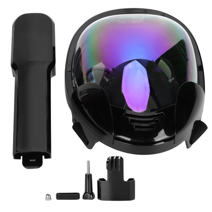 Ochelari de scufundare, Enforose M8018, anti-UV, vedere panoramica, material silicon