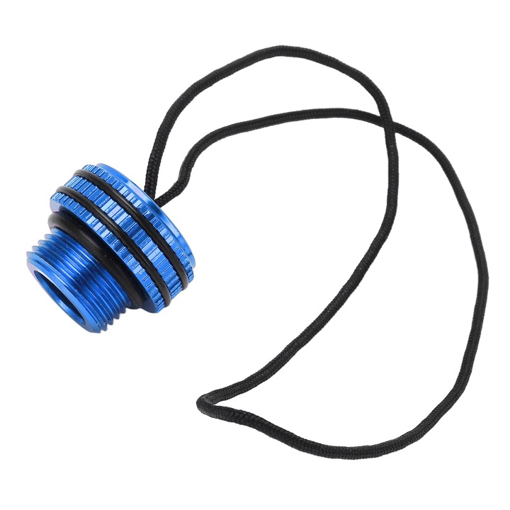 Supapa rezervor pentru scufundari Capac de protectie Capac dop de praf Capac rezervor DIN pentru scufundari cu cablu