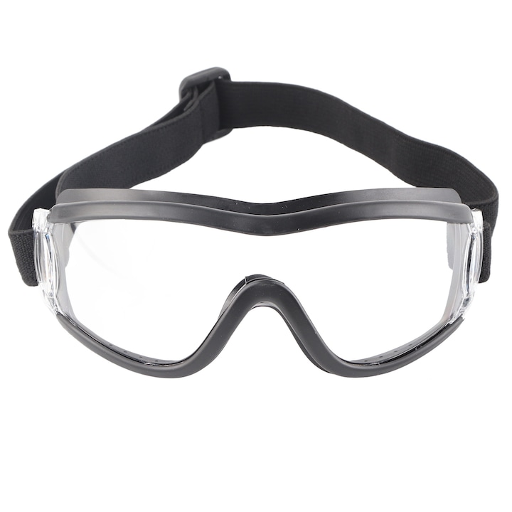 Ochelari de protectie pentru copii AntiSpittle Ochelari de protectie transparenti pentru exterior anti-aburire pentru copii (negri) Enforose