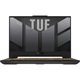 Лаптоп Gaming ASUS ROG TUF F15 FX507VU, Intel® Core™ i7-13620H, 15.6'', Full HD 144Hz, 16GB DDR5, 512GB SSD, NVIDIA® GeForce RTX™ 4050 6GB, No OS, Mecha Gray