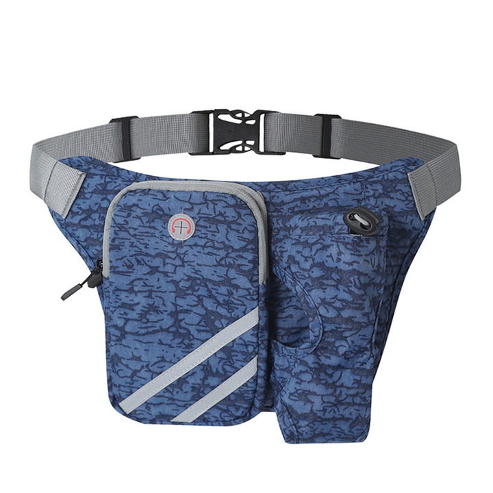 Jormftte sporttáska, víztartó táska, nylon, könnyű, kényelmes, kék