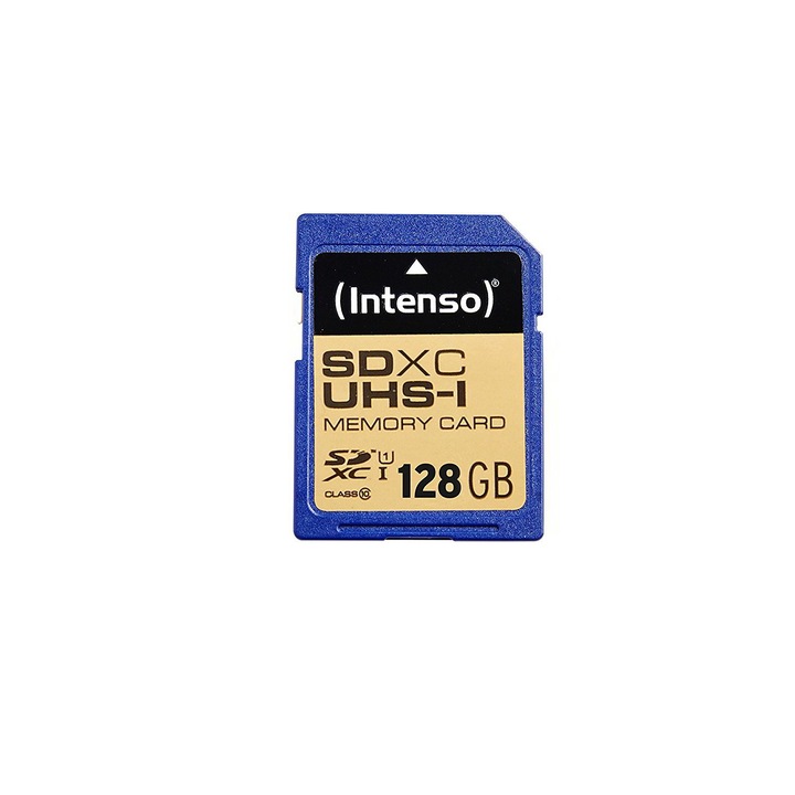 Intenso Premium - flash memory card - 128 GB - SDXC UHS-I (3421491) (3421491)
