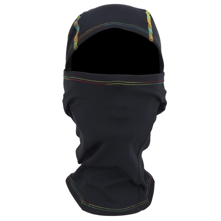 Jormftte arcvédő sapka, légáteresztő, fekete, kerékpározáshoz és szabadtéri sportokhoz