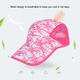 Női sapka Jormftte, hálós, légáteresztő, napvédelem, rózsaszín