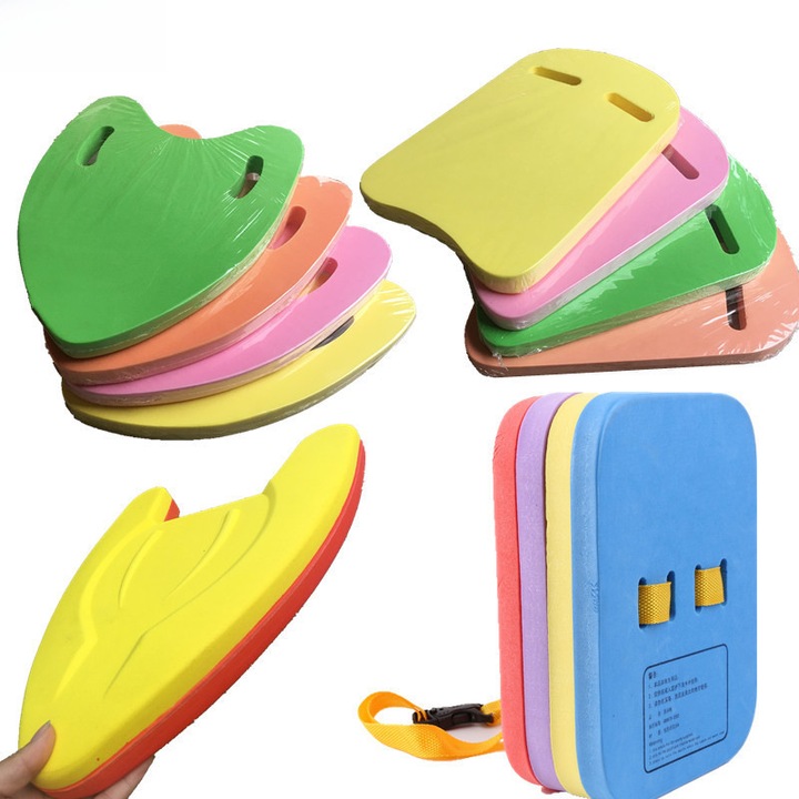 Плаваща дъска А, тренировка по плуване, спортен дизайн, многоцветна